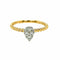 Afarin Rings 18K Yellow Gold Diamond Cluster Ring