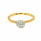 Afarin Rings 18K Yellow Gold Diamond Cluster Ring
