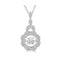 Ashi Necklaces Sterling Silver Emotion Diamond Fashion Pendant