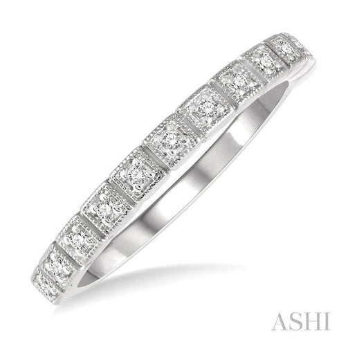 Ashi Rings Stackable Diamond Wedding Band