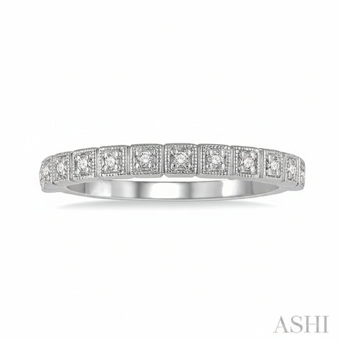 Ashi Rings Stackable Diamond Wedding Band