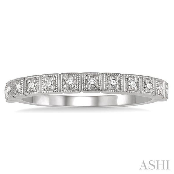 Ashi Rings Stackable Diamond Wedding Band