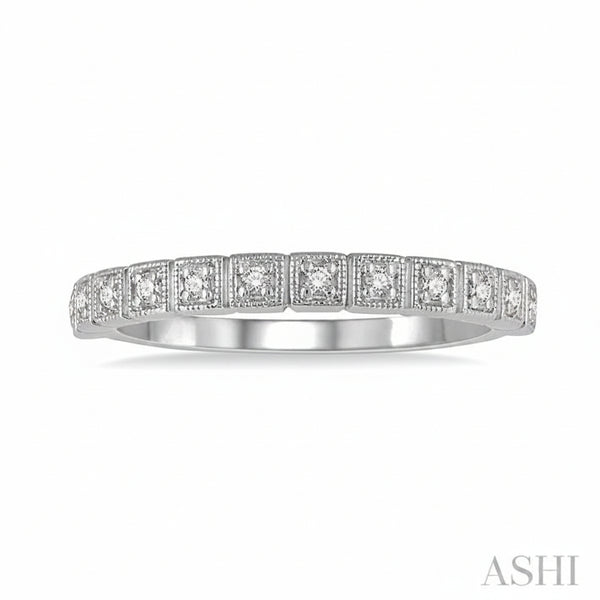 Ashi Rings Stackable Diamond Wedding Band
