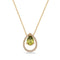 Bassali Necklaces 14K Yellow Gold Peridot Necklace
