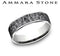 Benchmark Men's Wedding Bands 10 Men's Wedding Band, 14K White Gold with Satin Hammered Tantalum