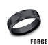 Benchmark Men's Wedding Bands 10 Men's Wedding Band, Black Ceramic 7MM
