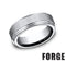 Benchmark Men's Wedding Bands 10 Men's Wedding Band, Cobalt Chrome Band, 8MM, Comfort Fit