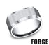 Benchmark Men's Wedding Bands 10 Men's Wedding Band, Cobalt Chrome Band, 9MM, Comfort Fit