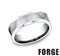 Benchmark Men's Wedding Bands 10 Men's Wedding Band, Cobalt Chrome with Satin Concave Design, 7.5MM