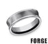 Benchmark Men's Wedding Bands 10 Men's Wedding Band, Satin Finish Tungsten, 7MM
