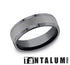 Benchmark Men's Wedding Bands 10 Men's Wedding Band, Tantalum Sand Blast Center, 7MM