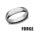 Benchmark Men's Wedding Bands 10 Men's Wedding Band, Tungsten, High Polish, Comfort Fit 6MM