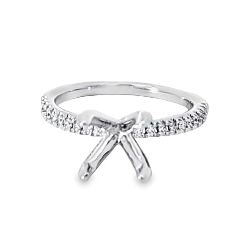 Diamonds Forever Engagement Rings White Gold Diamond Ring Setting