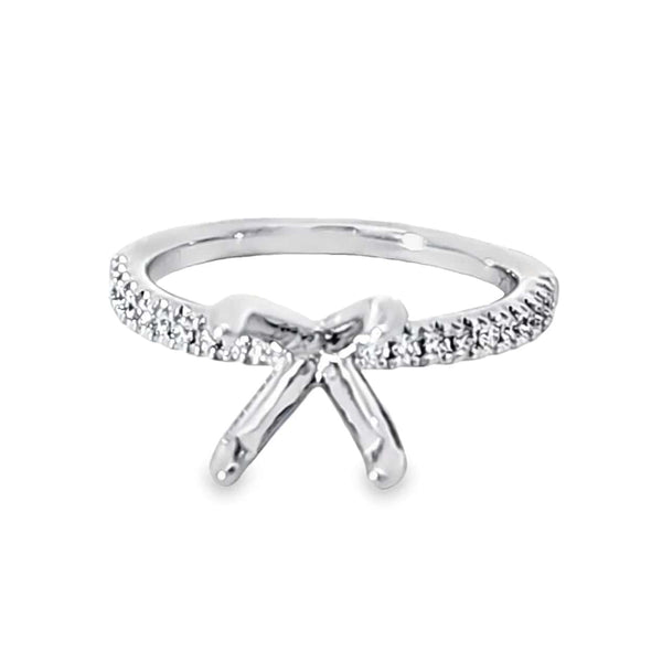 Diamonds Forever Engagement Rings White Gold Diamond Ring Setting