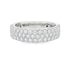 Diamonds Forever Rings White Gold Diamond Triple Row Diamond Anniversary Band