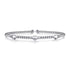 Gabriel & Co. Bracelets 14K White Gold Bujukan Pyramid Stations Bangle