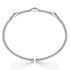 Gabriel & Co. Bracelets 14K White Gold Bujukan Pyramid Stations Bangle