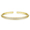 Gabriel & Co Bracelets 14K Yellow Gold Diamond Bangle
