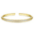 Gabriel & Co Bracelets 14K Yellow Gold Diamond Bangle