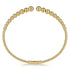 Gabriel & Co. Bracelets 14K Yellow Gold Graduated Beaded Bangle Bracelet