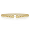 Gabriel & Co. Bracelets 14K Yellow Gold Graduated Beaded Bangle Bracelet