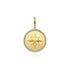 Gabriel & Co. Necklaces 14K Yellow Gold Bujukan Round Starburst Medallion Pendant