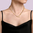 Gabriel & Co. Necklaces 14K Yellow Gold Paperclip Chain Necklace with Toggle