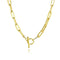 Gabriel & Co. Necklaces 14K Yellow Gold Paperclip Chain Necklace with Toggle