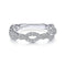 Gabriel & Co. Rings 14K White Gold Wedding Band by Gabriel and Co.