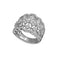 Jyes Rings 18K White Gold Diamond Fashion Ring