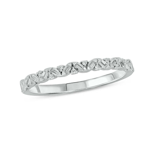 Kallati Rings 14K White Gold Diamond Band