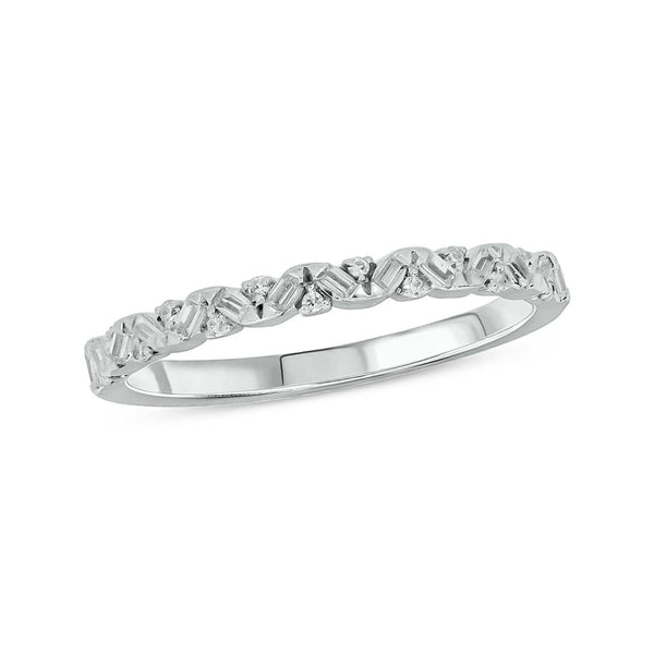 Kallati Rings 14K White Gold Diamond Band