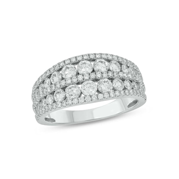 Kallati Rings 14K White Gold Diamond Fashion Ring