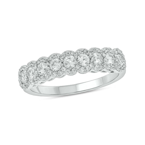 Kallati Rings 14K White Gold Diamond Fashion Ring