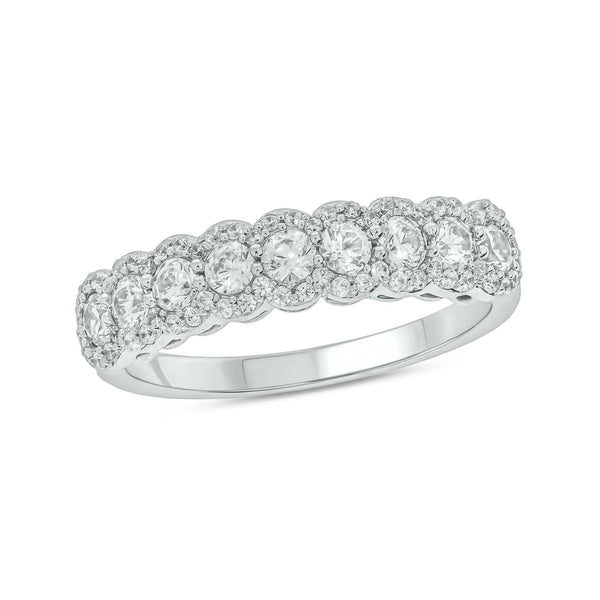 Kallati Rings 14K White Gold Diamond Fashion Ring