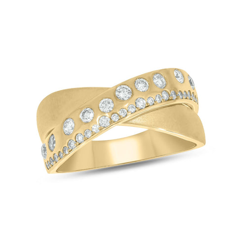 Kallati Rings 14K Yellow Gold Diamond Fashion Ring