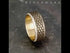 Men's Wedding Band, 14K Yellow Gold Dragon Scale with 1.04ct diamond trim, 9MM