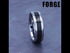 Men's Wedding Band, Tungsten with Carbon Fiber Center, 7MM