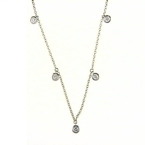 Venetti Necklaces 14K Yellow Gold Diamond Necklace