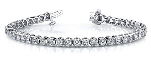 Vimco Bracelets 14K White Gold Diamond Tennis Bracelet, 2.50ct