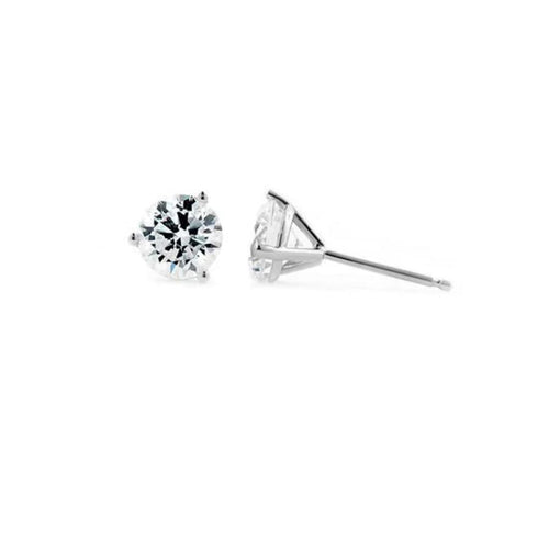 Vimco Earrings 14K White Gold .50ct Diamond Stud Earrings