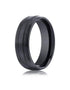 Benchmark Men's Wedding Bands 10 Black Ceramic 7mm Men's Wedding Band