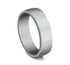 Benchmark Men's Wedding Bands 10 Men's Wedding Band, 6.5MM 14K White Gold and Tantalum
