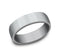 Benchmark Men's Wedding Bands 10 Men's Wedding Band, 6.5MM 14K White Gold and Tantalum