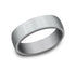 Benchmark Men's Wedding Bands 10 Men's Wedding Band, 6.5MM 14K White Gold and Tantalum