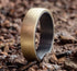 Benchmark Men's Wedding Bands 10 Men's Wedding Band, 6.5MM 14K Yellow Gold and Tantalum