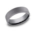 Benchmark Men's Wedding Bands 10 Men's Wedding Band, 6.5MM Grey Tantalum