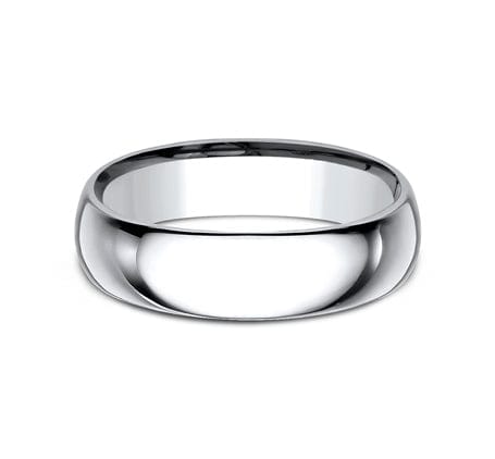 Benchmark Men's Wedding Bands 10 Men's Wedding Band, 6mm Plain Cobalt Chrome