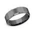 Benchmark Men's Wedding Bands 10 Men's Wedding Band, 7MM Darkened Tantalum Comfort Fit