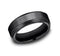 Benchmark Men's Wedding Bands 10 Men's Wedding Band, 8MM Black Titanium, Comfort Fit